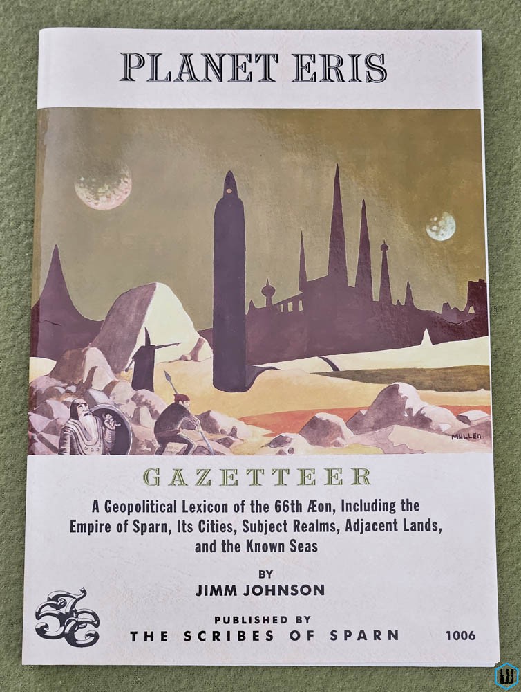 Planet Eris Gazetteer (OSR RPG) Scribes of Sparn 1006