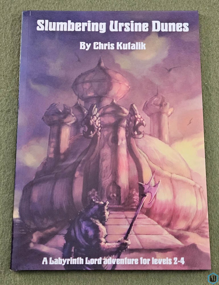 Slumbering Ursine Dunes (Labyrinth Lord OSR RPG) Hydra Collective