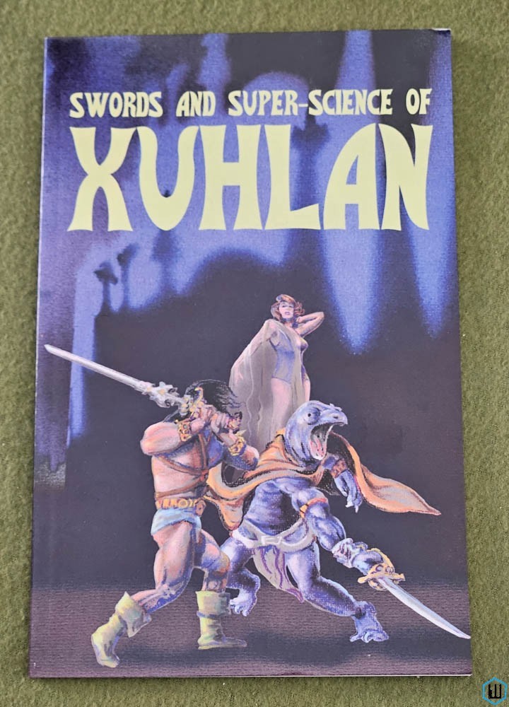 Swords and Super-Science of Xuhlan (Warriors of the Red Planet OSR RPG)