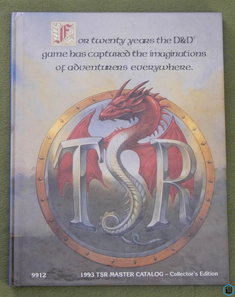 1993 TSR Master Catalog (Hardcover Collector's Edition)