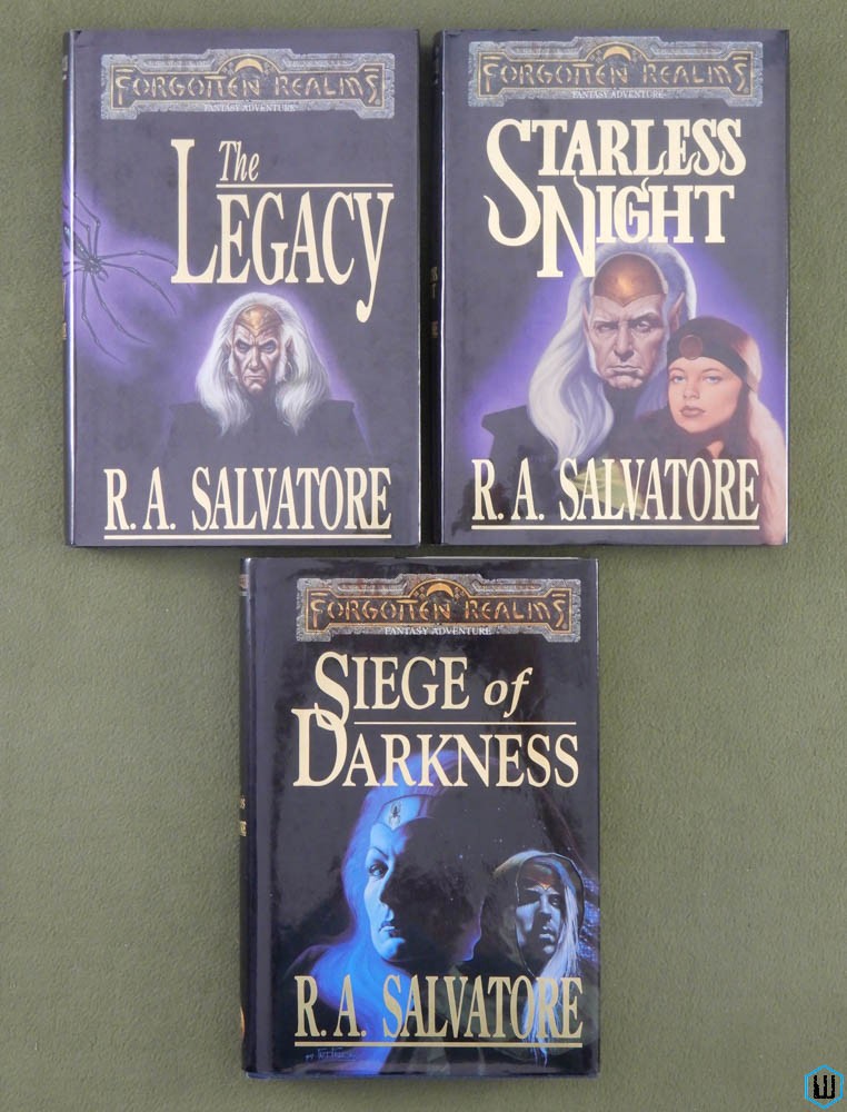 The Legacy, Starless Night, Siege of Darkness (Forgotten Realms) R.A. Salvatore