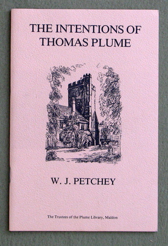 Image for The Intentions of Thomas Plume: Based on the 1981 Plume Lecture