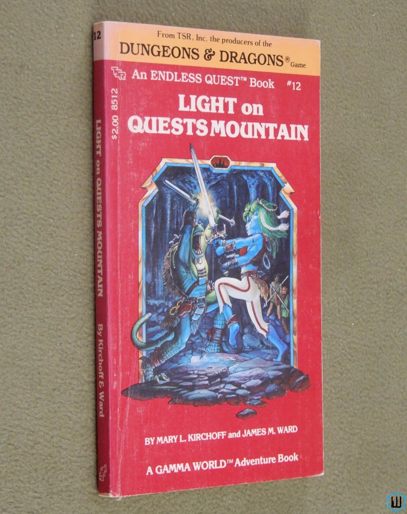 Light on Quests Mountain (Endless Quest Book 12: Gamma World)