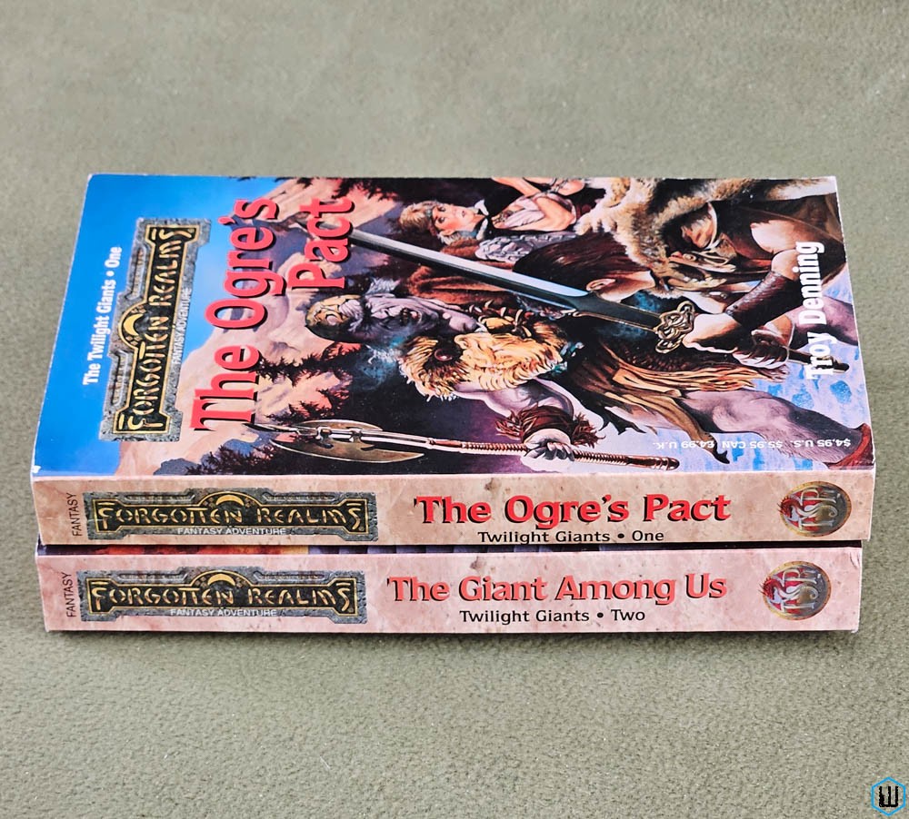 TWILIGHT GIANTS 1 & 2 (Giant Among Us + Ogre's Pact) Forgotten Realms Troy Denning