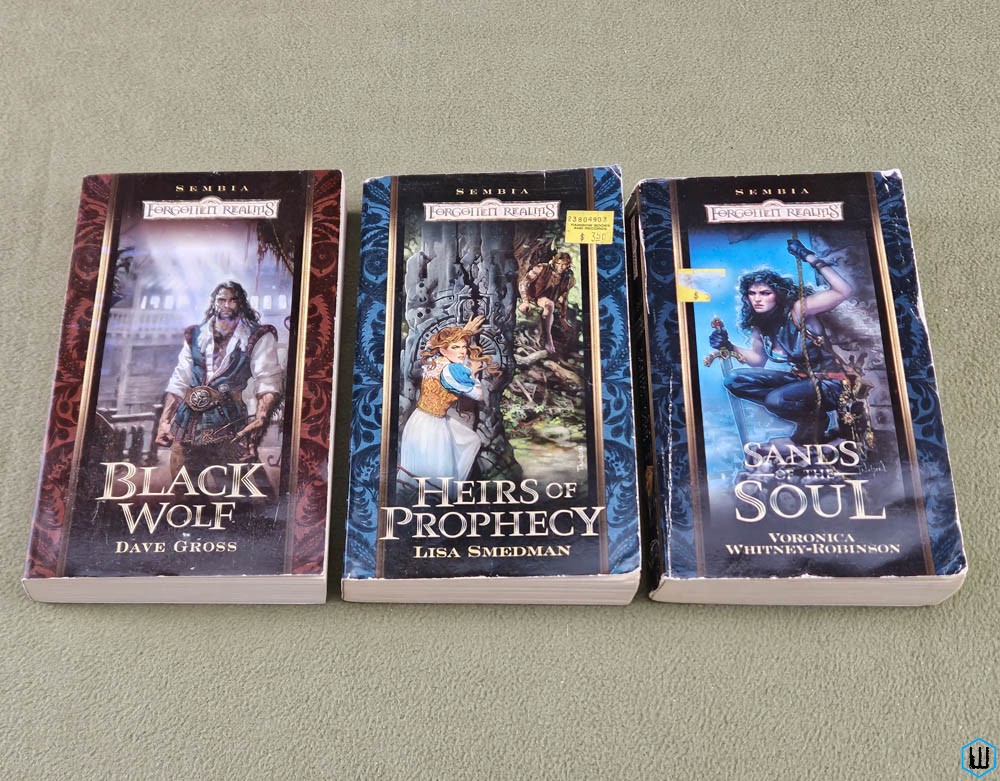 Image for Black Wolf & Heirs of Prophecy & Sands of the Soul (Forgotten Relams Sembia) Black Wolf & Heirs of Prophecy & Sands of the Soul (Forgotten Relams Sembia)