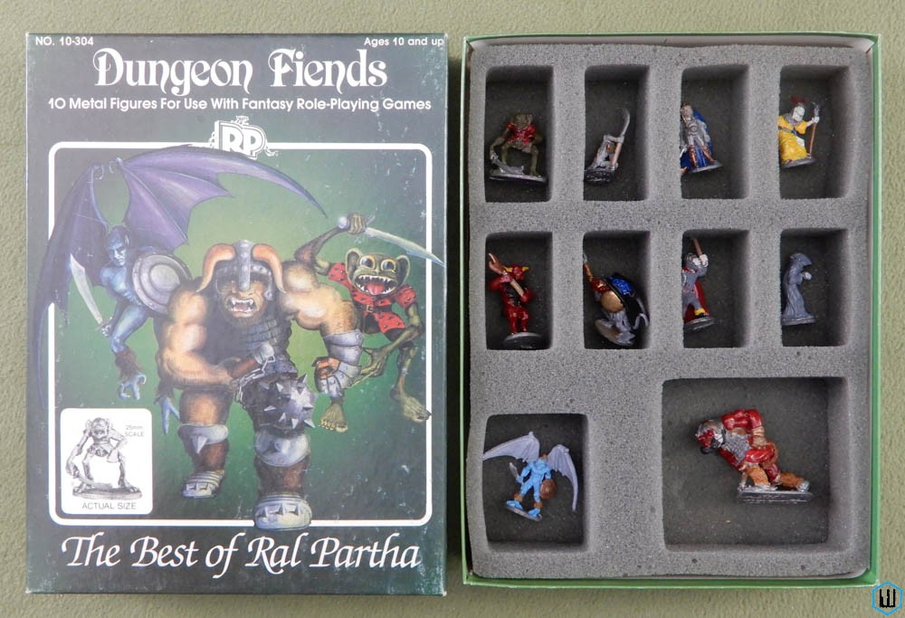 Best of Ral Partha: 25mm Metal Figures (Dungeon Fiends)