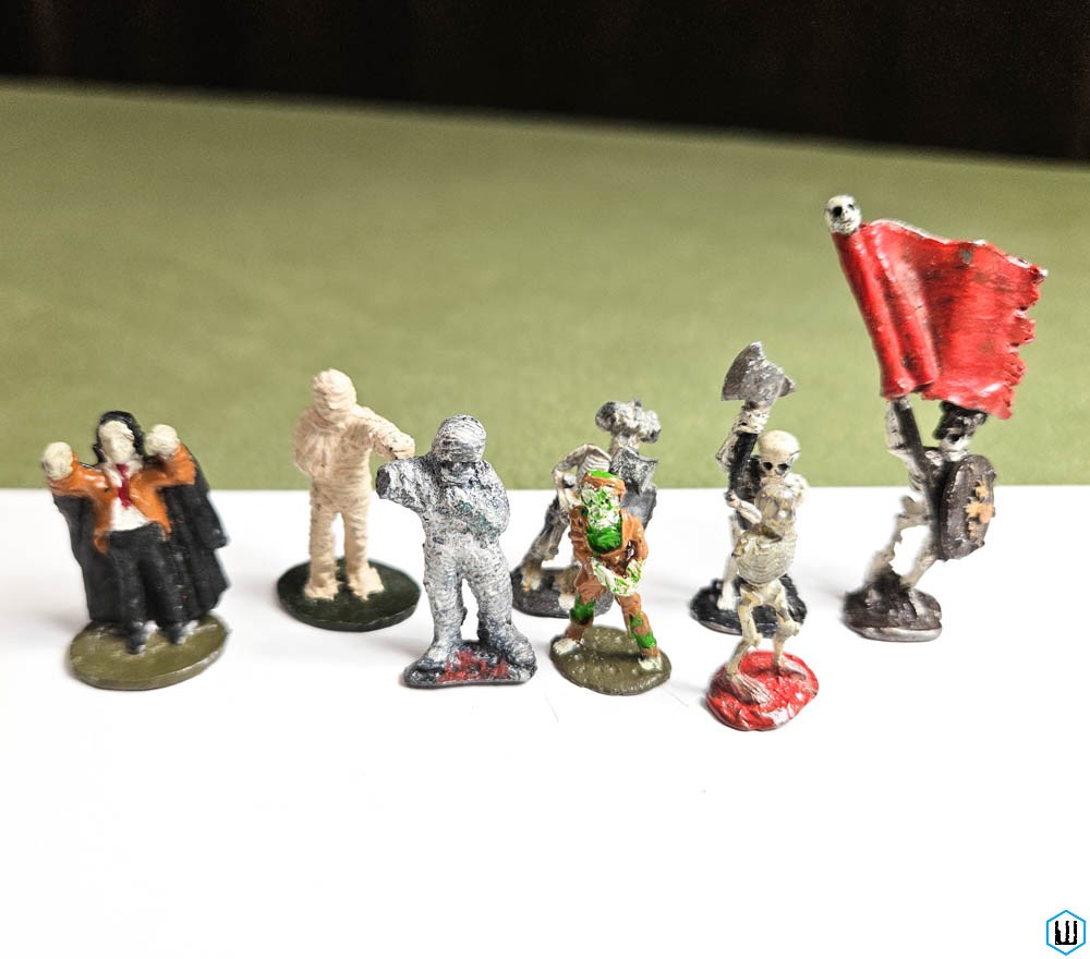 UNDEAD: Ral Partha Grenadier Metal Miniatures Lot of 8