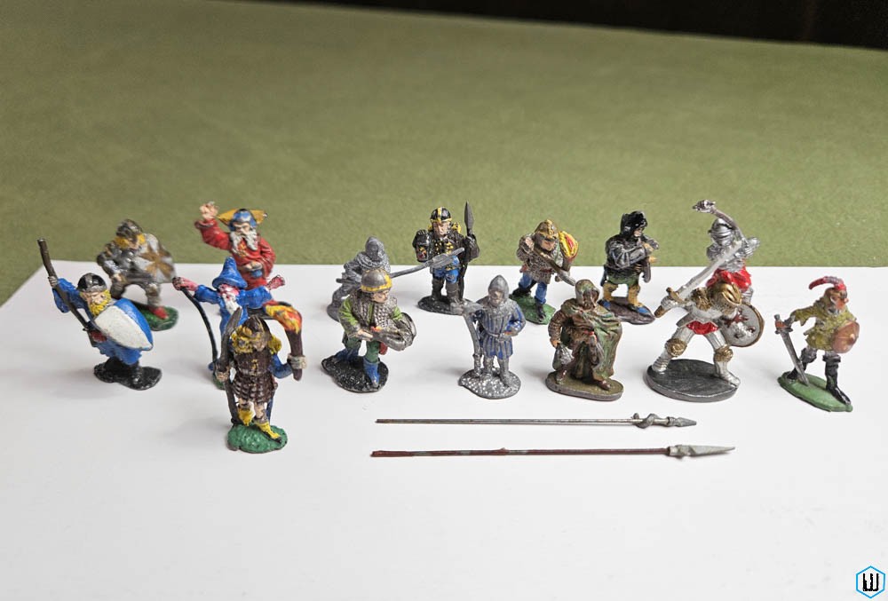 ADVENTURERS: Grenadier Metal Miniatures Lot of 15