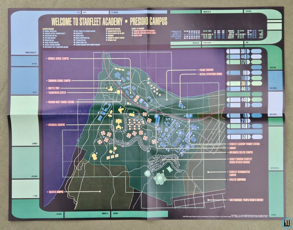MAP: Starfleet Academy Presidio Campus & Uniforms (Star Trek) Last Unicorn Games