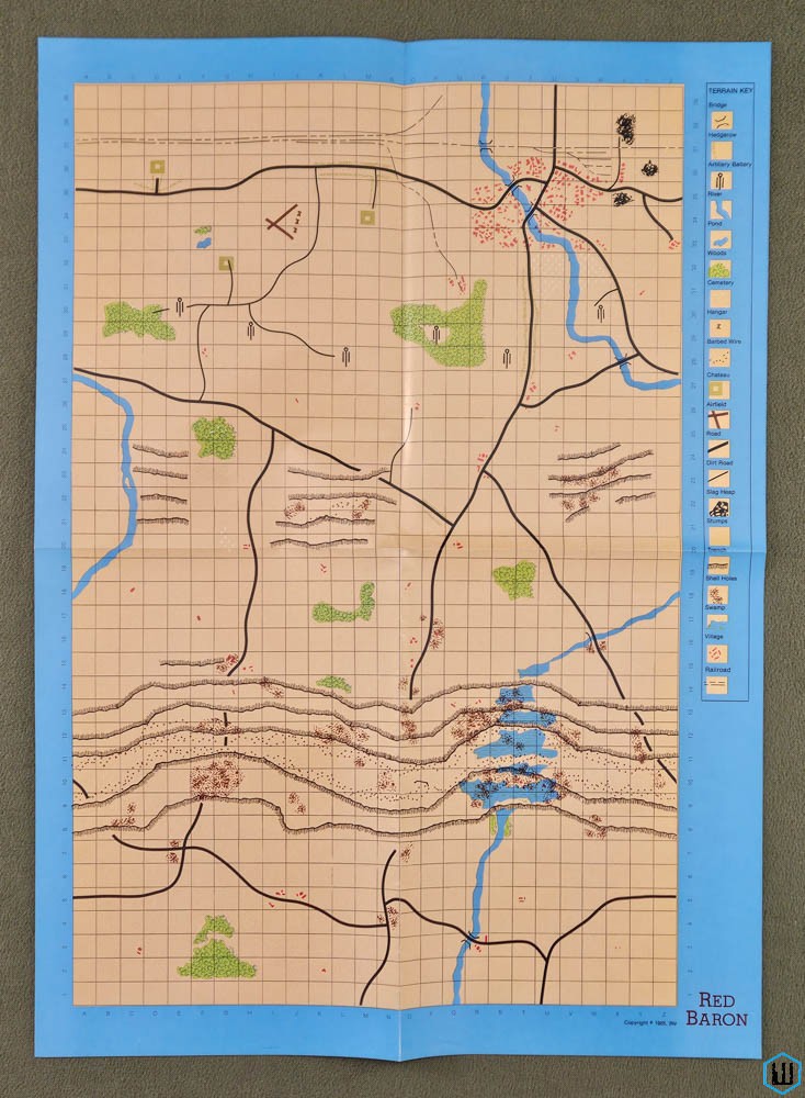 Image for MAP: Red Baron Game 3W MAP: Red Baron Game 3W