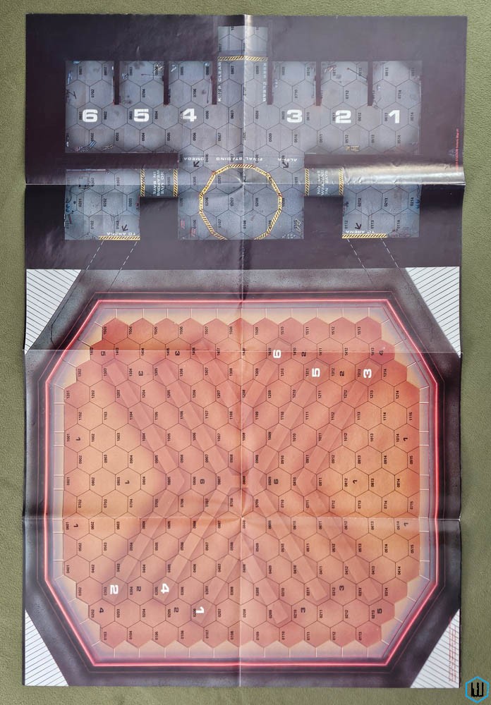 MAP: Steiner Stadium & The Factory (Battletech Solaris VII) FASA