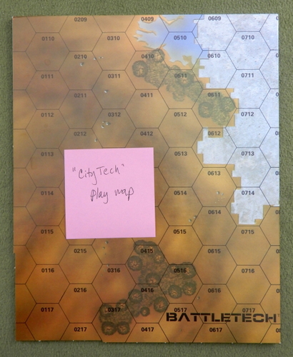 Image for Battletech Map: CityTech (original BT map board)