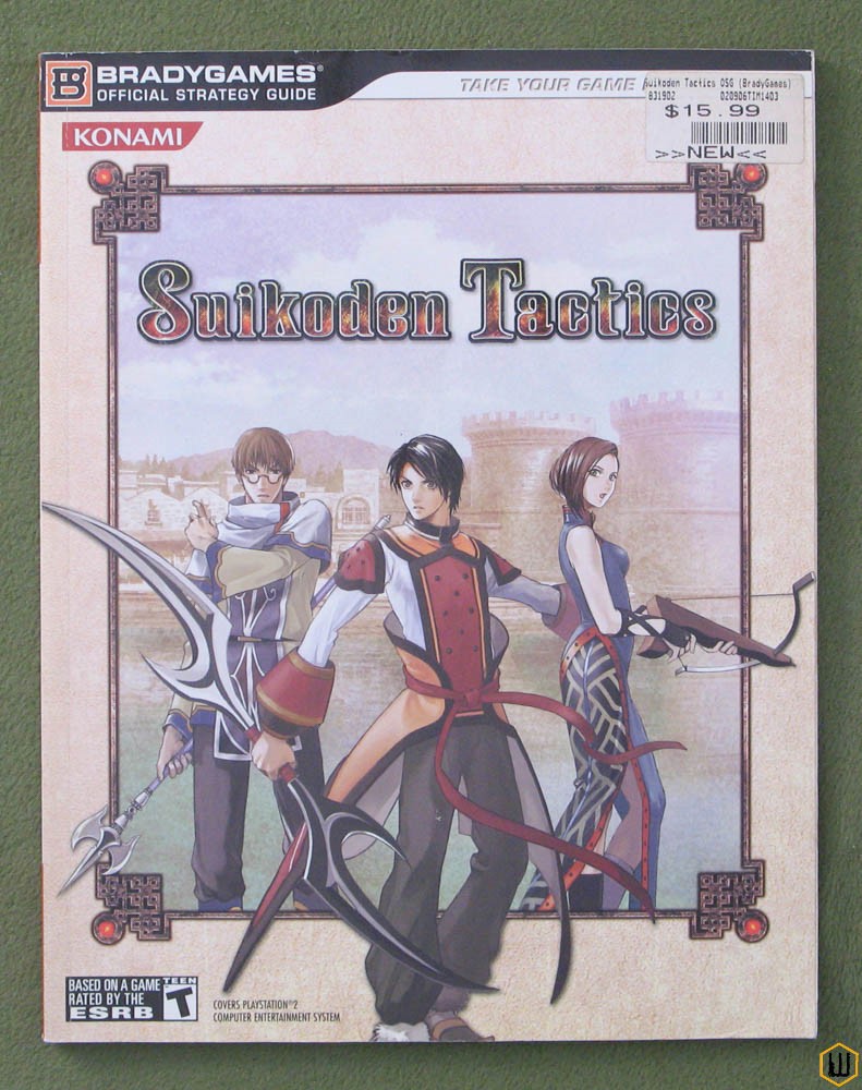 Suikoden II 2024 Strategy Guide. Good condition!