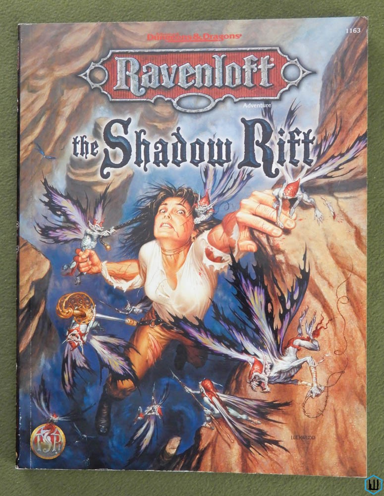 The Shadow Rift (Advanced Dungeons Dragons Ravenloft) Original 1998 edition
