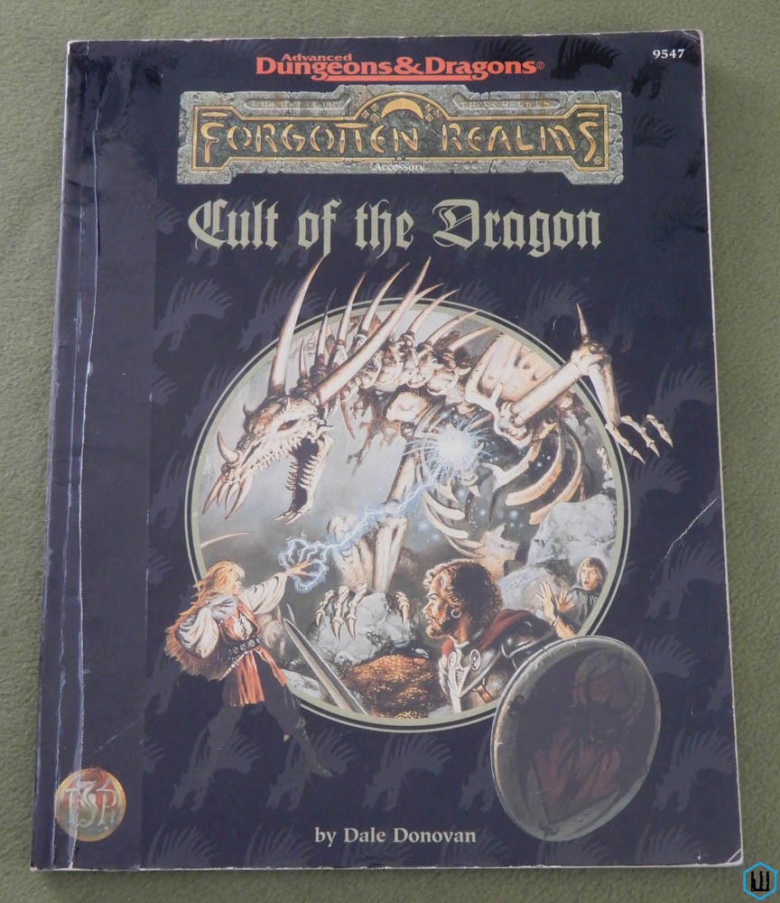 Cult of the Dragon (Advanced Dungeons Dragons Forgotten Realms) Original