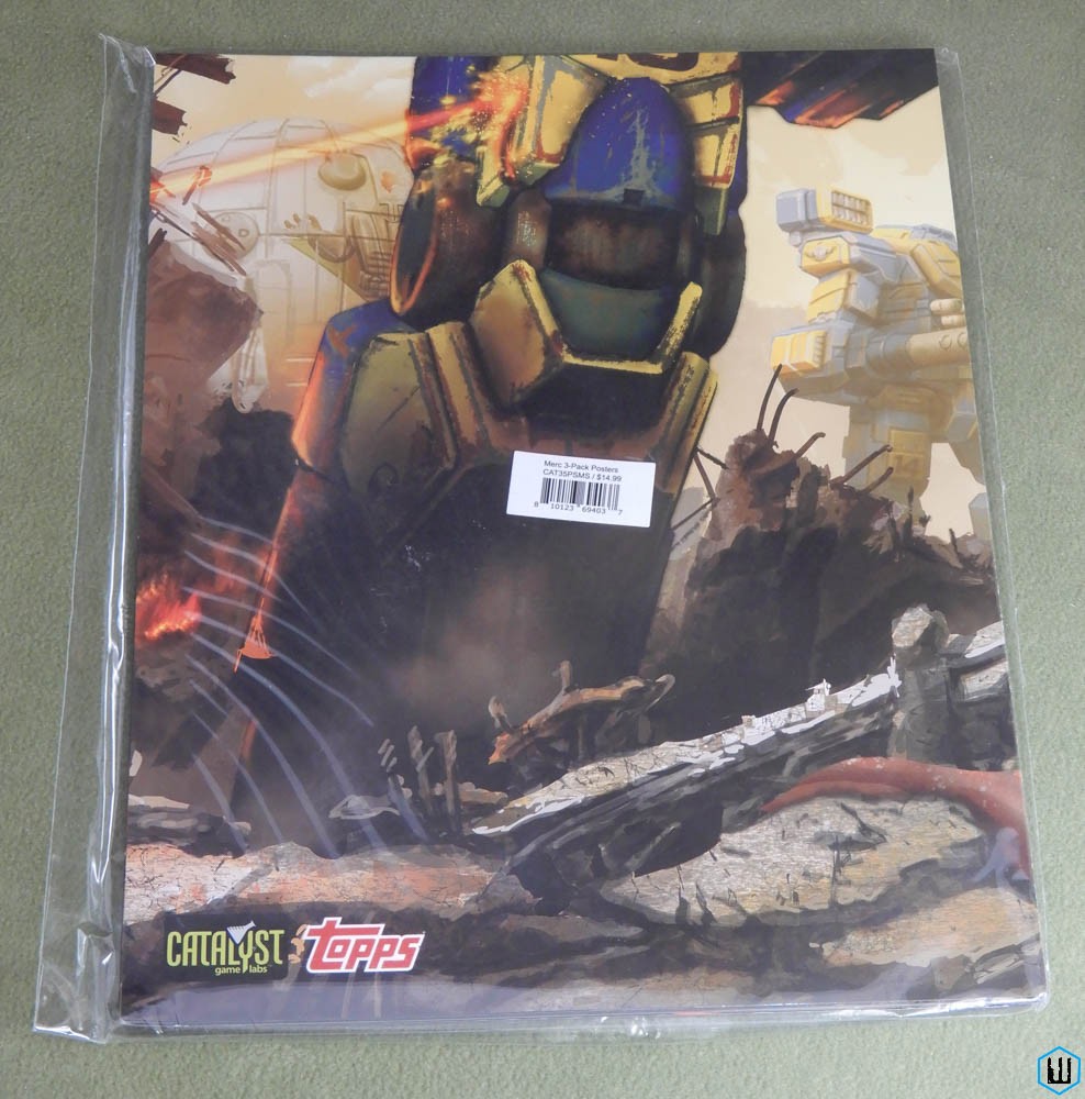 Battletech Mercenaries Kickstarter Poster 3-Pack