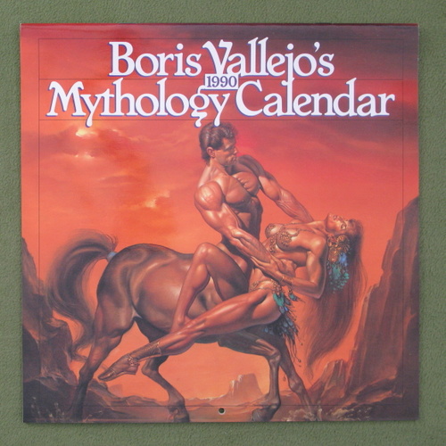 Image for Boris Vallejo's Mythology 1990 Calendar