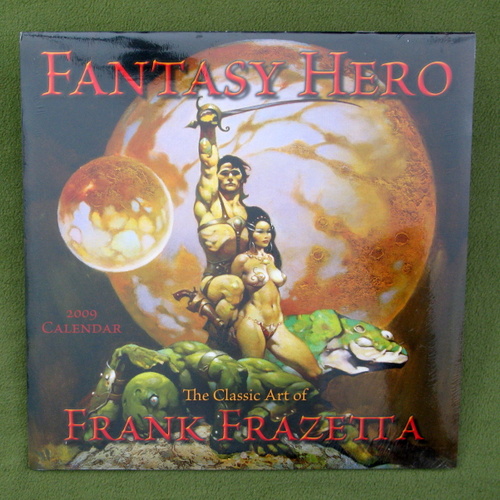 Image for Fantasy Hero: The Classic Art of Frank Frazetta 2009 Calendar