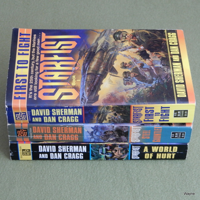 Image for Sci-Fi 3 Book Lot: Starfist (David Sherman & Dan Cragg)