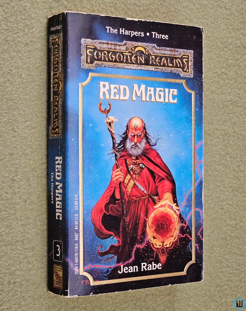 Red Magic (Forgotten Realms: The Harpers, Book 3) Jean Rabe TSR 8487