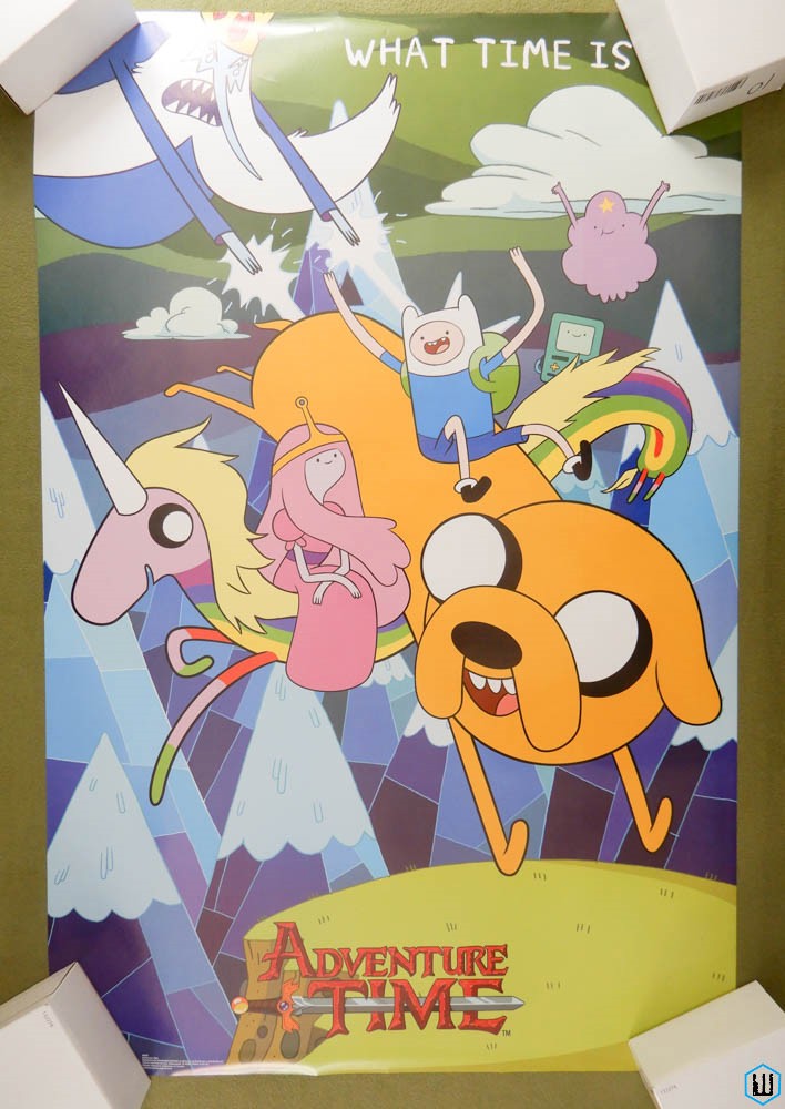 Image for POSTER: Adventure Time (What Time Is It?) Jake Finn Princess