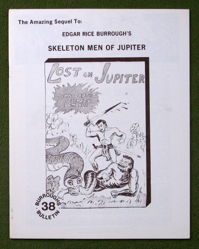 Image for Burroughs Bulletin Original Series #38