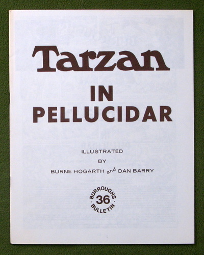 Image for Burroughs Bulletin Original Series #36 - Tarzan in Pellucidar
