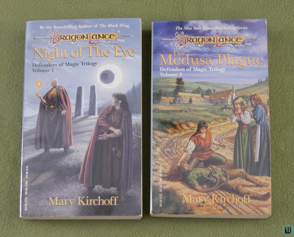 Dragonlance Novels: Night of the Eye, Medusa Plague (Defenders of Magic)
