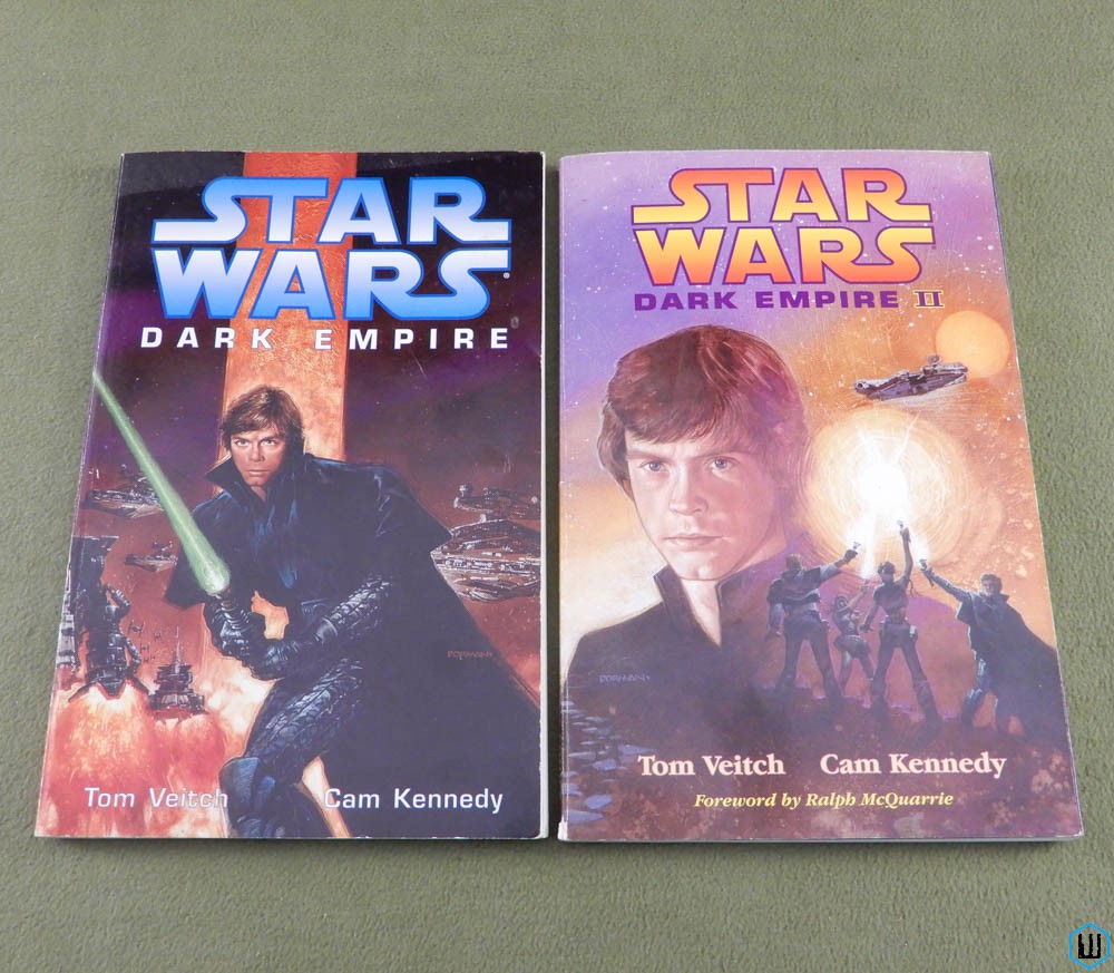 DARK EMPIRE 1 & 2 (Star Wars Graphic Novel Lot) Veitch & Kennedy
