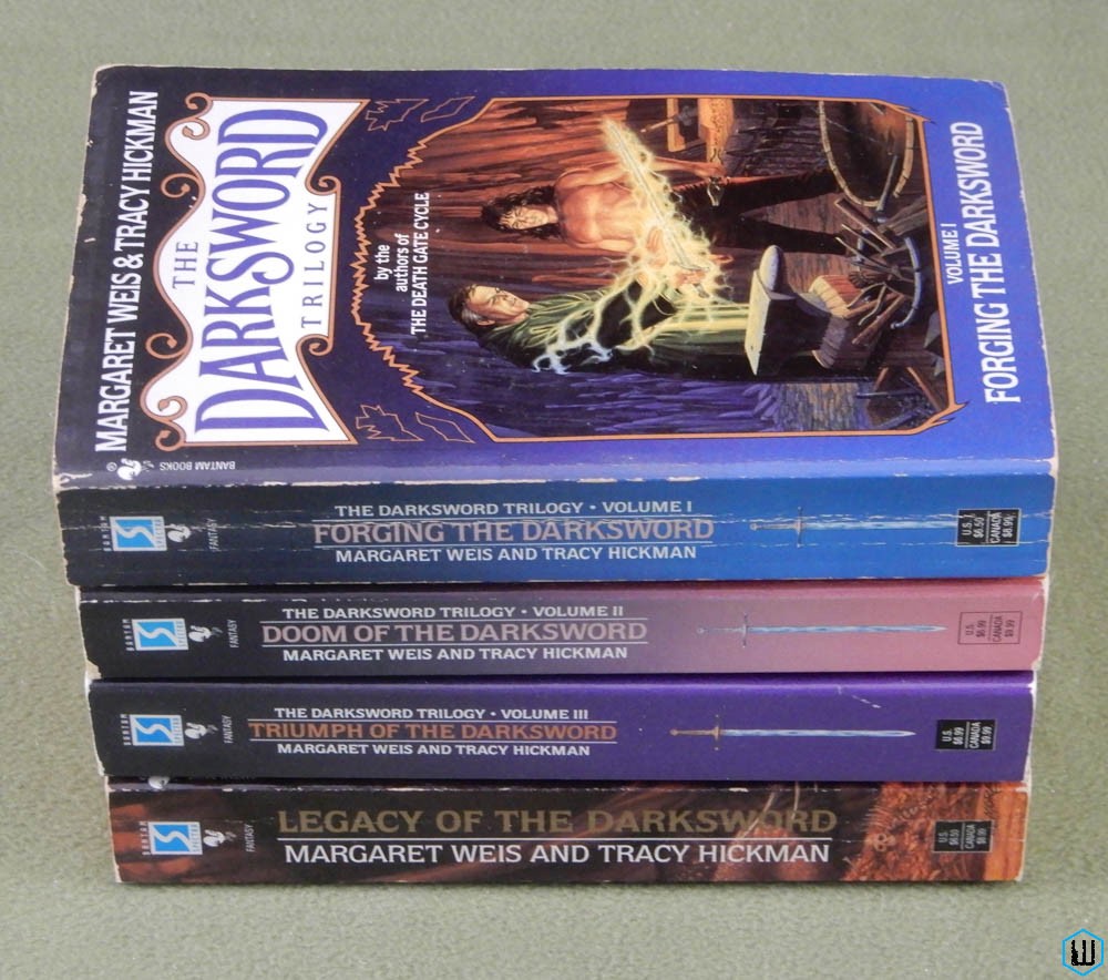 Darksword Trilogy (Forging Doom Triumph + Legacy) Margaret Weis & Tracy Hickman