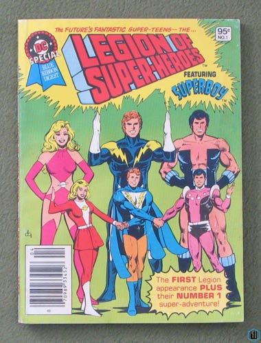 Image for Legion of Super-Heroes, no 1 w Superboy (DC Special Blue Ribbon Digest 1980)