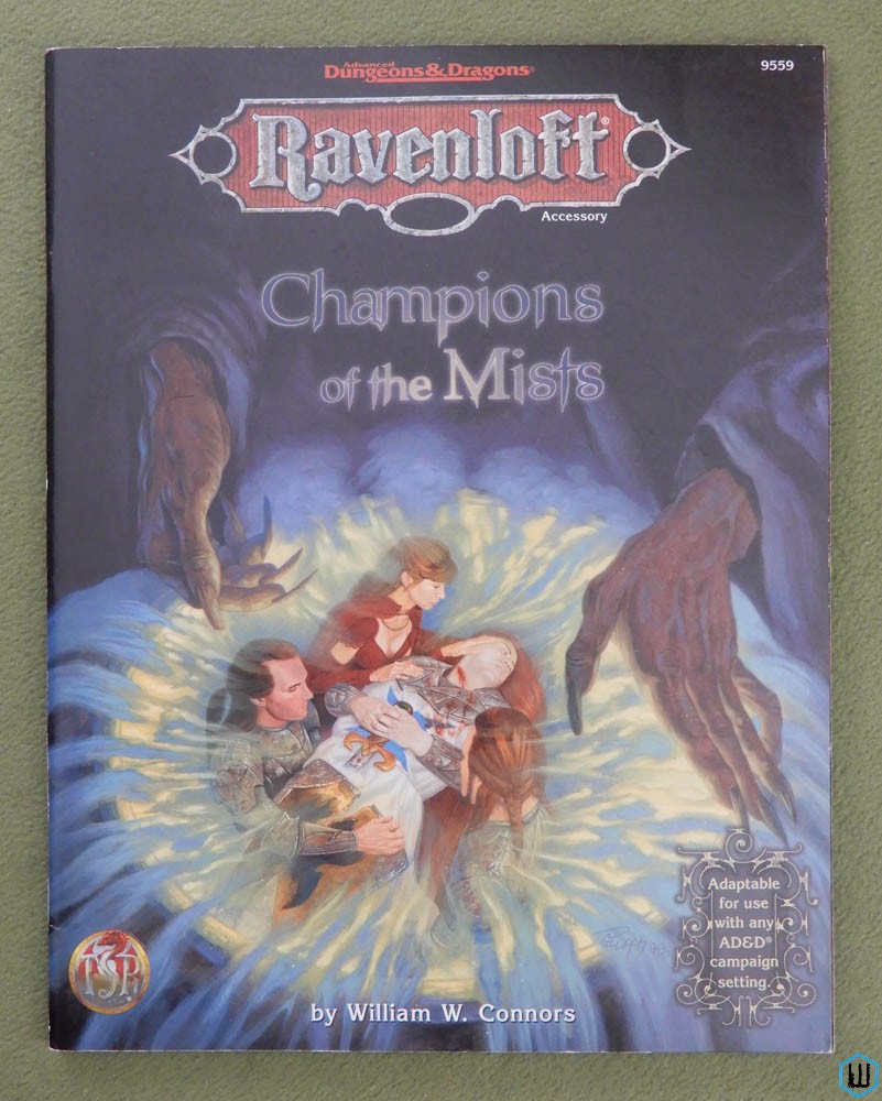 Champions of the Mists (Dungeons Dragons Ravenloft) NICE Original 1998 edition
