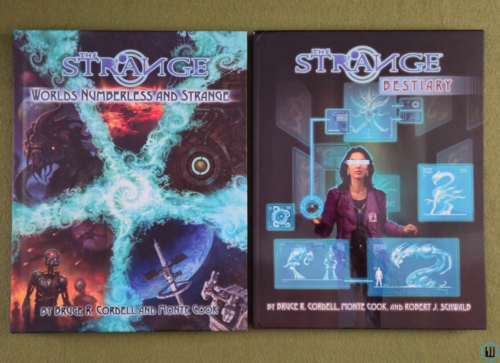 The Strange RPG: Bestiary + Worlds Numberless and Strange Monte Cook Games