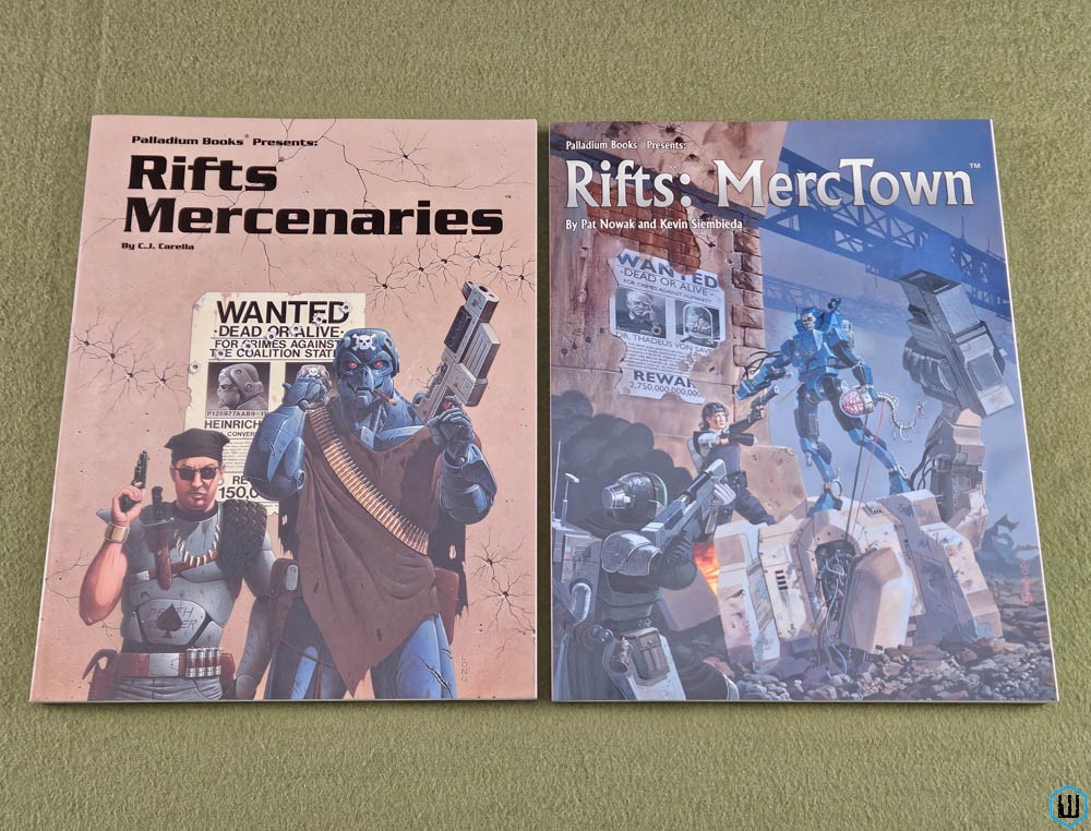 Image for Rifts Mercenaries + Merctown (NICE) Palladium Rifts Mercenaries + Merctown (NICE) Palladium