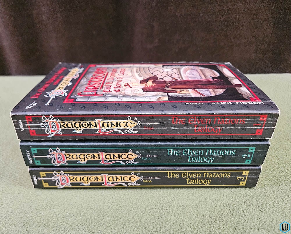 Dragonlance Elven Nations Trilogy Lot: Firstborn, Kinslayer Wars, Qualinesti