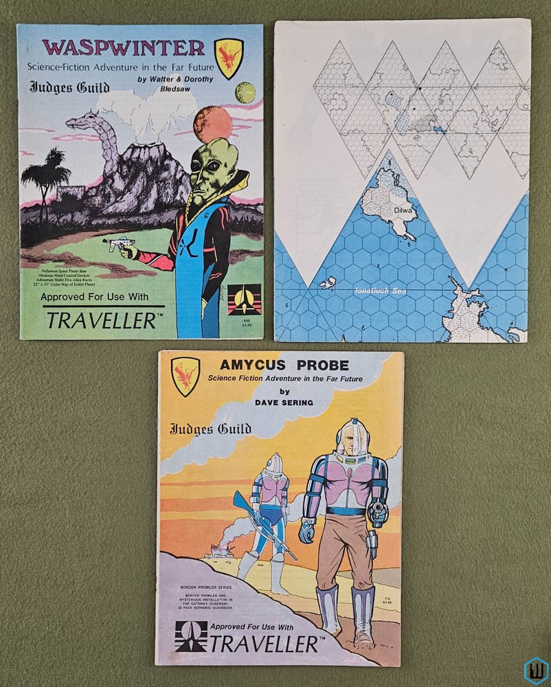 Amycus Probe & Waspwinter (Traveller RPG) Judges Guild JG