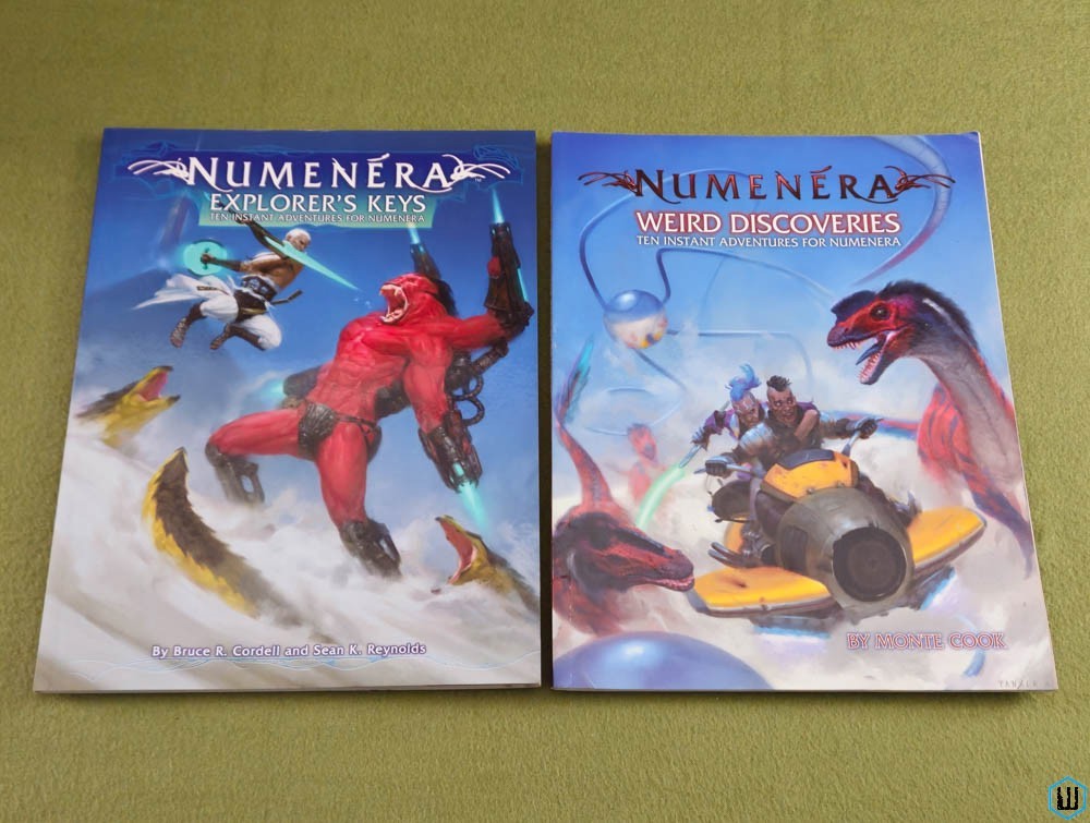Numenera: Explorer's Keys + Werid Discoveries Monte Cook Games