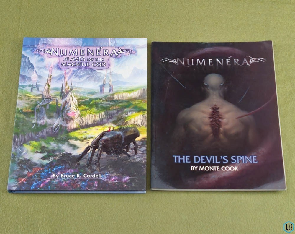 Numenera: Slaves of the Machine God + The Devil's Spine Monte Cook Games