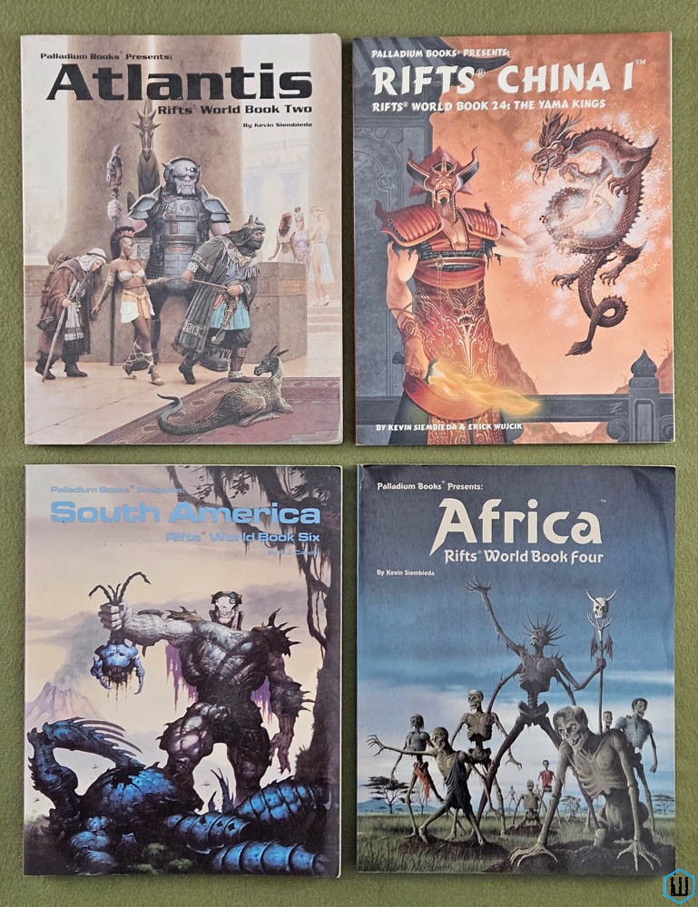 Image for Rifts Atlantis + South America + Africa + China 1: The Yama Kings Palladium Rifts Atlantis + South America + Africa + China 1: The Yama Kings Palladium
