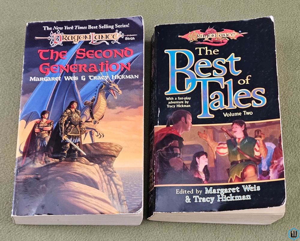 Best of the Tales, vol Two 2 + Second Generation (Dragonlance) Weis & Hickman