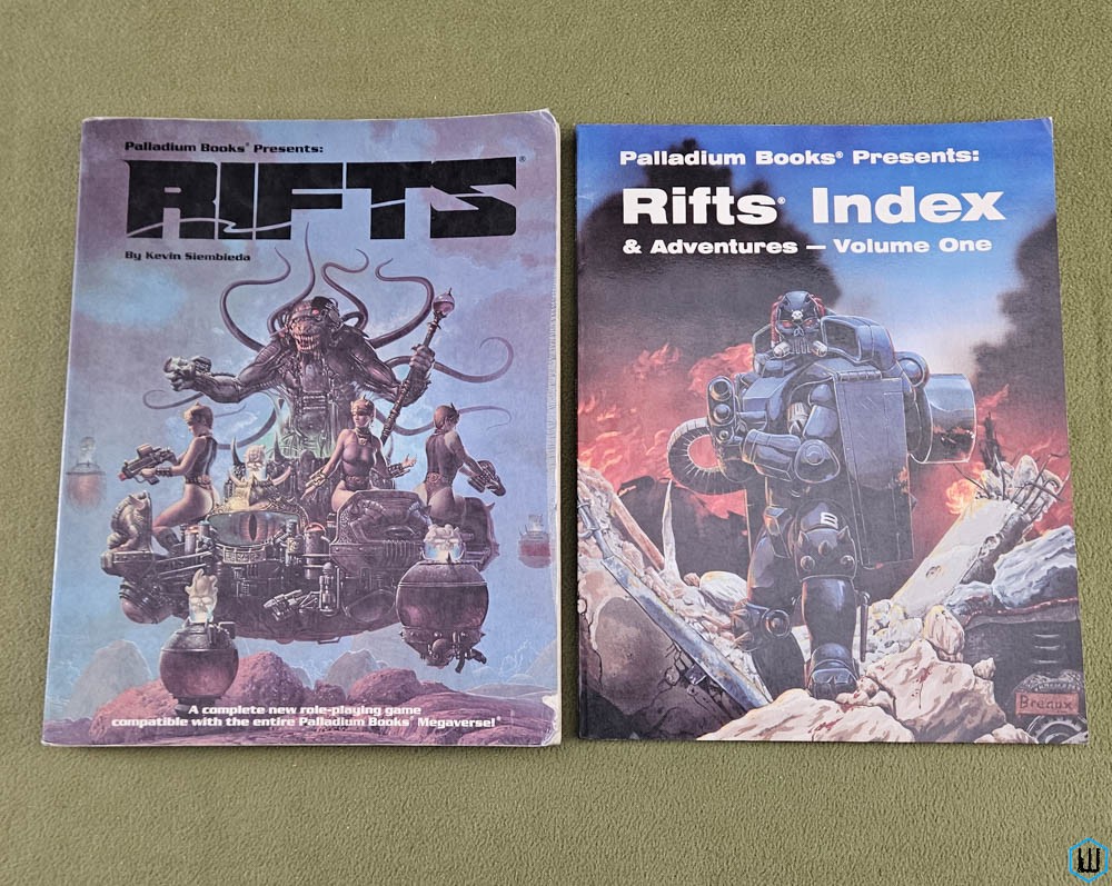 Image for RIFTS - PLAY COPY + Index (Roleplaying Game RPG)