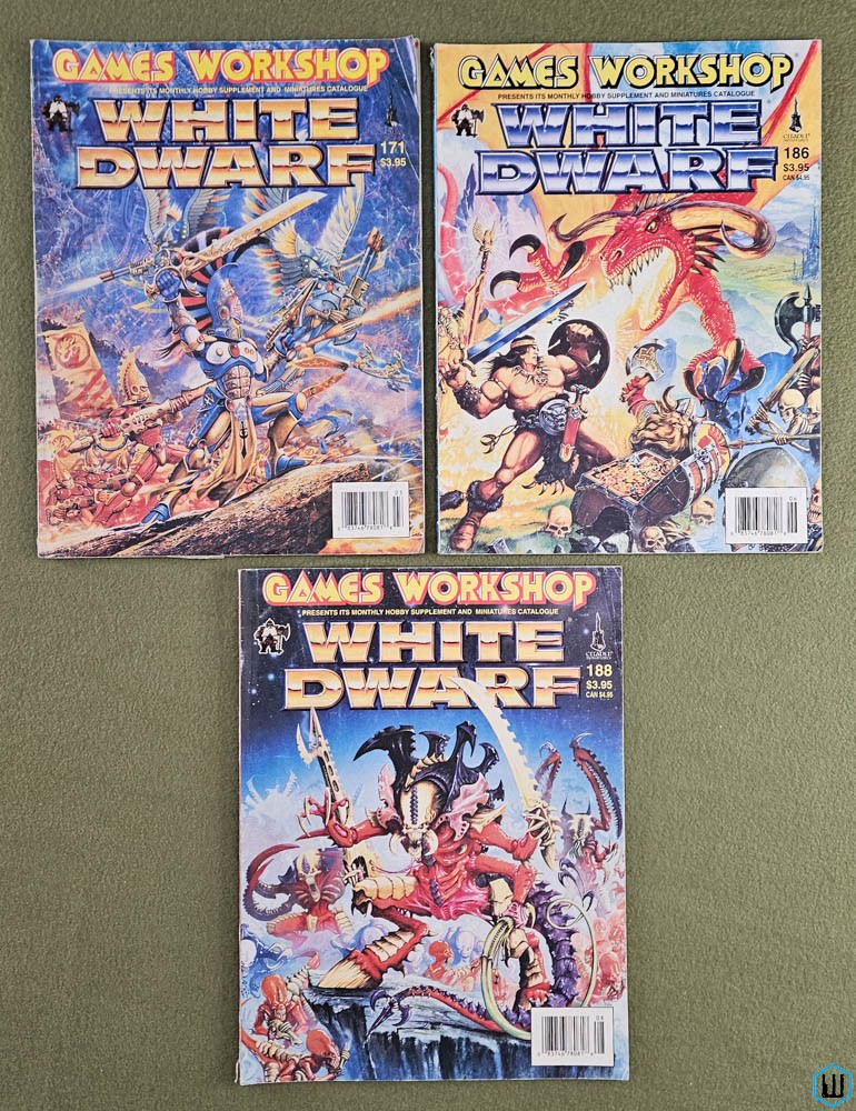 White Dwarf 171 186 188