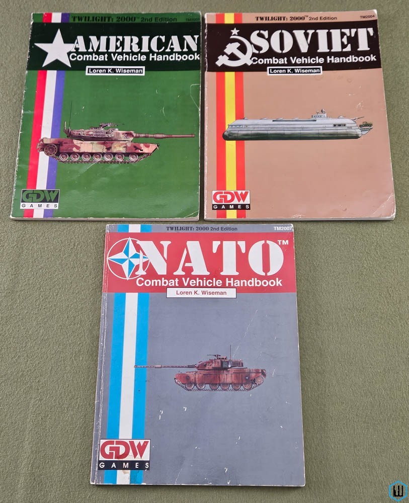 American Soviet NATO Combat Vehicle Handbook PLAY COPIES (Twilight 2000) GDW
