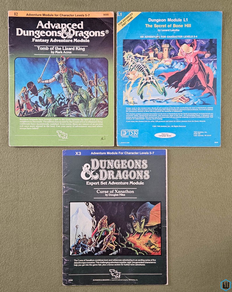 Tomb Lizard King & Secret Bone Hill & Curse Xanathon PLAY COPIES TSR