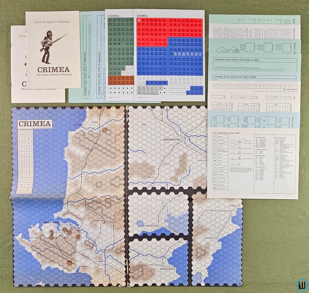 CRIMEA: Dawn of Modern Warfare (Proof Copy) Frank Chadwick GDW Game Designers Workshop