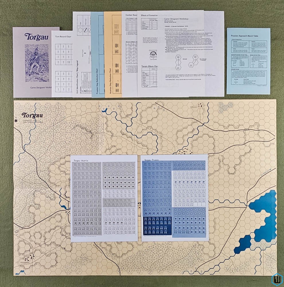 TORGAU (Game Proof Copy) Frank Chadwick GDW Game Designers Workshop