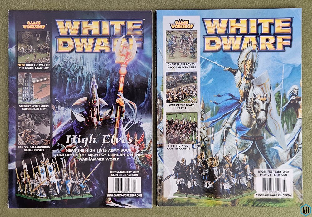 WHITE DWARF 264 265 Games Workshop