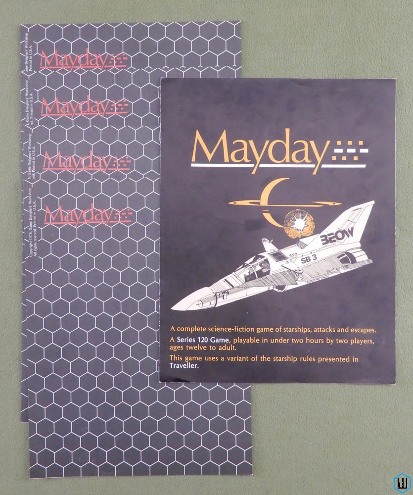 Mayday: Starship Combat Game (1978) - NO COUNTERS