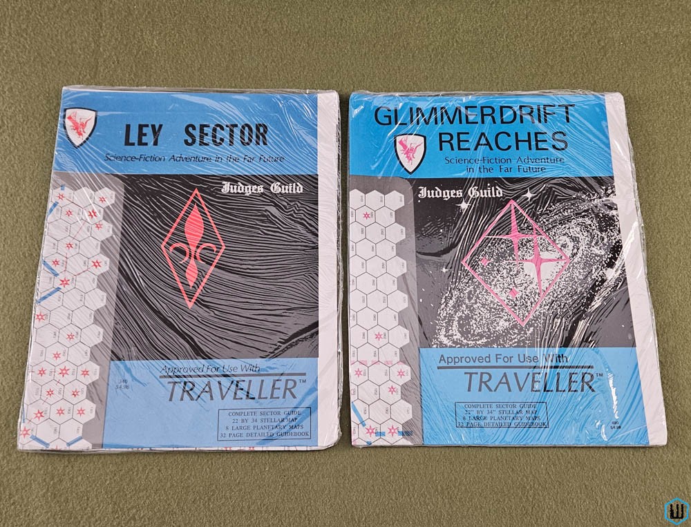 Ley Sector & Glimmerdrift Reaches (Traveller RPG) SEALED Judges Guild JG