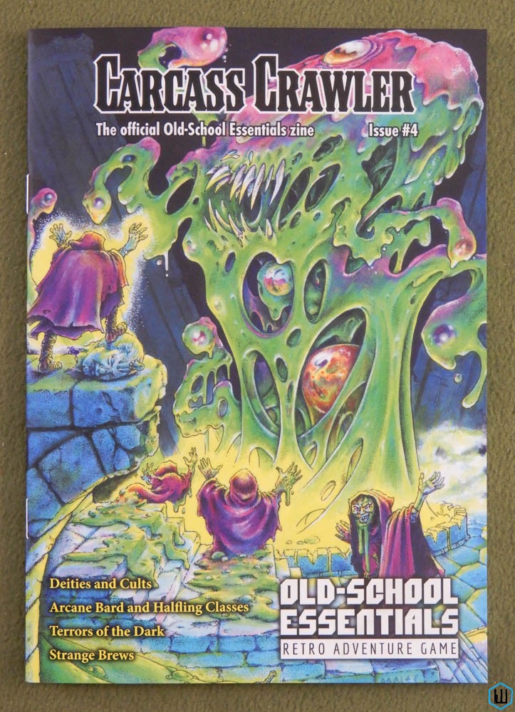 Carcass Crawler, Isssue 4 (Old School Essentials OSE Zine)